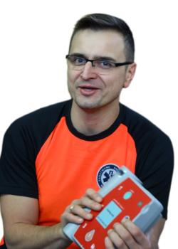ratownik medyczny Michał Podgórski